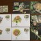 solomon - serie 4 timbre MNH, 4 FDC, 4 maxime, fauna wwf
