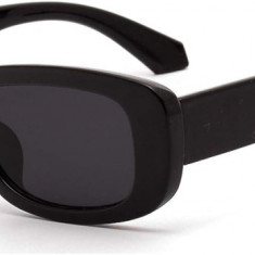 Ochelari de soare Rtangle pentru femei Moda anilor 90 Retro Wide Square Eyewear