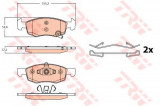 Set placute frana,frana disc OPEL CORSA E (2014 - 2016) TRW GDB2099