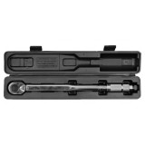 Cumpara ieftin Cheie dinamometrica cu clichet, tija 1 2 inch, otel-crom, cuplu reglabil 42-210 Nm, lungime 46.5 cm, culoare argintie