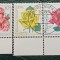 DDR 1972 - expo trandafiri, serie stampilata