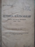Istoria razboiului pentru intregirea Romaniei vol 2- Constantin Kiritescu Editia I