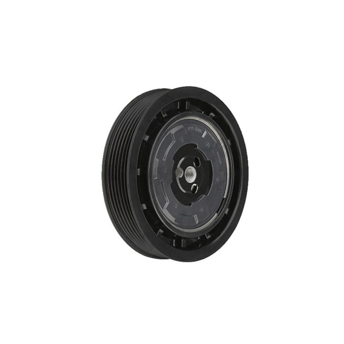 Cupla magnetica ambreiaj compresor A/C diametru 125 mm cu 6 caneluri, tip Denso 6SEL14C, pentru Renault Megane 3 2008-2016; Scenic/Grand Scenic 2009-