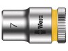 Tubulară 6 Puncte HEX 7mm 1/4 23mm Oțel Crom-Vanadium