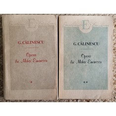 Opera lui Mihai Eminescu&ndash; G. Calinescu,2volume
