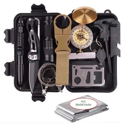 Kit supravietuire 11 in 1 Grafner 22569 foto