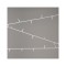 Instalatie Extensibila 50 LED 3.6W lumina calda LC 2700K Cablu Alb