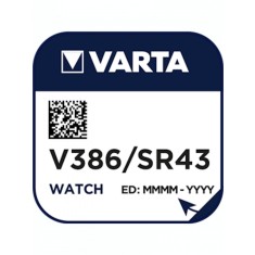 Baterie SR43W / V386 / 386 - Varta