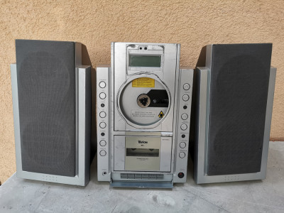 combina sistem audio aparat radiocasetofon cdplayer DEFECT, boxe functionale foto