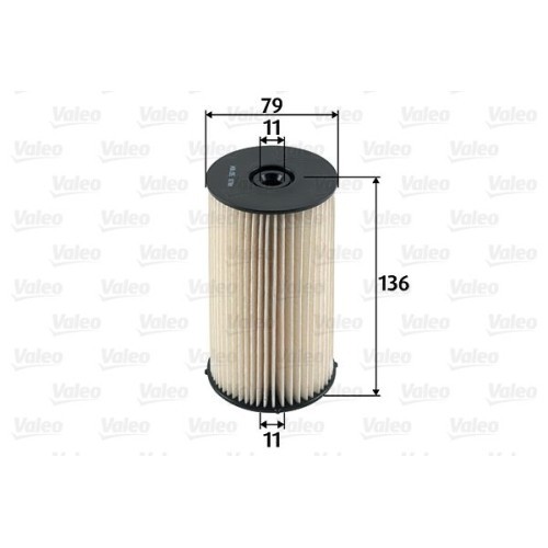Valeo filtru combustibil