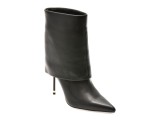 Botine elegante EPICA PREMIUM negre, 2478H, din piele naturala