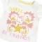 Tricou fetite - Be friends (Marime Disponibila: 6-9 luni (Marimea 19