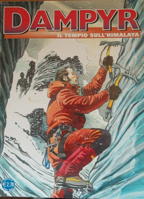 DAMPYR: IL TEMPO SULL&amp;#039; HIMALAYA - REVISTE BENZI DESENATE, LIMBA ITALIANĂ foto