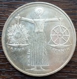 (A422) MONEDA DIN ARGINT GERMANIA - 10 MARK 2000 LIT. A, EXPO 2000, PURITATE 925, Europa