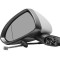 Oglinda exterioara Opel Corsa D 07.2006-12.2014, Corsa E 11.2014-, partea stanga View Max crom asferica carcasa prevopsita grunduita reglare electric