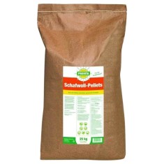 Pelete l&acirc;nă de oaie 25 kg &icirc;ngrășăm&acirc;nt organic cu eliberare lentă și retenție apă