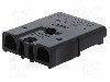 Conector alimentare DC, 0,6kV, {{Numarul de pini}} pini, seria {{Seria producatorului}}, {{Dimensiune pin}}. ANDERSON POWER PRODUCTS - SBS75XBLK