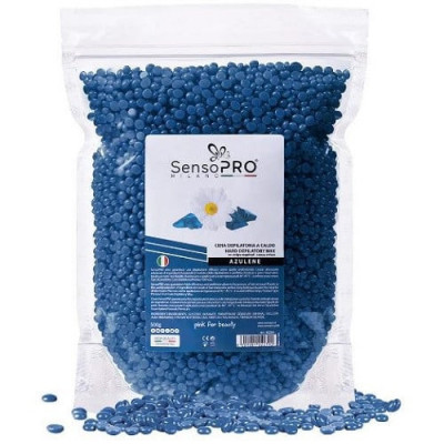 Ceara epilat elastica, granule, SensoPro, Azulene, 500 g foto