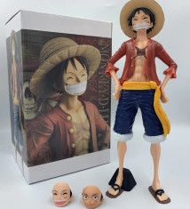 Figurina One Piece Luffy 27 cm anime foto