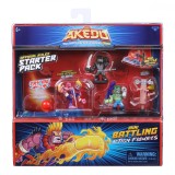 Set 3 figurine cu accesorii, Akedo, Starter Pack S1, 14232