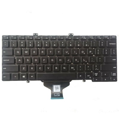 Tastatura laptop, Dell, Latitude 3400, 5400, 5401, 5402, 7400, 7410, 0GY5TC, us foto