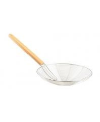 Sita inox de scos carne,jumari maner lemn Sita inox de scos carne,jumari maner lemn