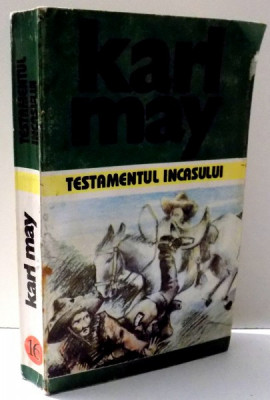 KARL MAY OPERE, TESTAMENTUL INCASULUI, VOL. 16 , 1996 foto