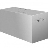 Vas pentru sterilizare conserve, 520.7 x 292.1 x 330.2 mm, 2 x niveluri, Inox alimentar, Capac