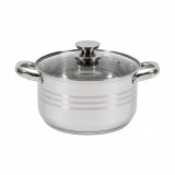 SEMIOALA INOX+CAPAC, 22X12.5 CM, 4.5 L, MYRA, COOKING BY, Heinner