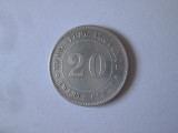 China provincia Kwang-Tung 20 Cents 1920 argint, Asia