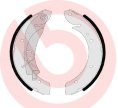 BREMBO S 61 524 ESSENTIAL LINE Set saboti frana