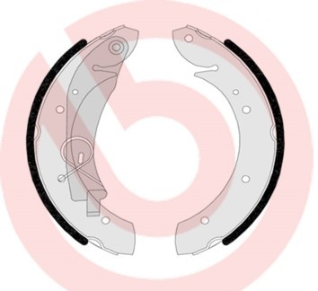 BREMBO S 61 524 ESSENTIAL LINE Set saboti frana foto