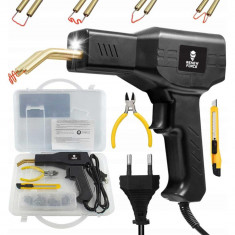 Pistol Profesional pentru lipit/sudat plastic, kit pentru repararea fisurilor