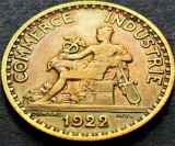 Cumpara ieftin Moneda istorica (BUN PENTRU) 1 FRANC - FRANTA, anul 1922 * cod 4435