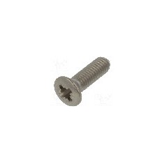 Surub M3, O&amp;#355;el rezistent la acizi A4, lungime 10mm, ingropat, pas filet 0.5, BOSSARD - 1541331
