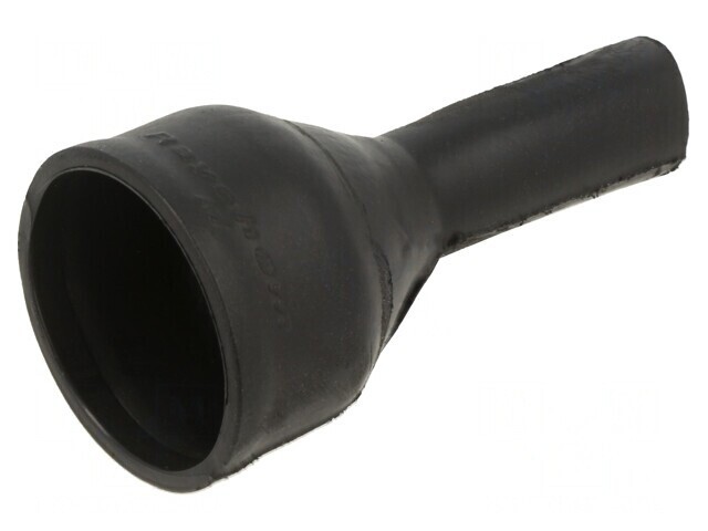 Fiting Termocontractibil 6,3mm Negru Fără Adeziv