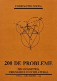 Cumpara ieftin 200 de probleme din geometria triunghiului echilateral - 1992 - Constantin Cocea (AI106)