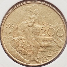 2680 San Marino 200 Lire 1994 Legend of Holy Marinus of Dalmatia &ndash; F.A.O. km 313