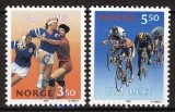 Norvegia 1993 - Sport, ciclism, handbal, serie neuzata