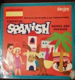 Vinil LP Essential Spanish Words &amp; Phrases - Colectiv, 1979, Diverse, Davjon, 30cm