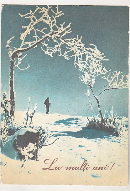 bnk cp Felicitare cod 214/66 - circulata - marca fixa