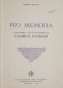 Pro memoria. Actiunea catolicismului in Romania interbelica &ndash; Valeriu Anania