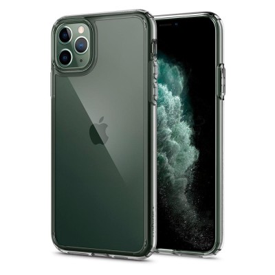 Husa TPU Spigen Ultra Hybrid Crystal pentru Apple iPhone 11 Pro, Transparenta 077CS27233 foto