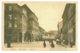 4946 - BRASOV, street stores, Romania - old postcard - unused - 1915