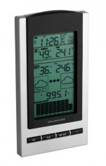 Statie meteo digitala Gaia cu senzor extern wireless TFA S35.1083.54 foto