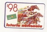 Calendar Vechi - LOTERIA NATIONALA 1998