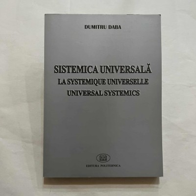 Dumitru Daba - Sistemica universala foto