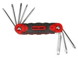 Cheie set Torx PROLINE TX9-TX40, 8 piese, oțel crom-vanadium