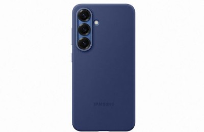 Husă Silicon Samsung Galaxy S25 S931, Albastru &amp;Icirc;nchis, Blister EF-PS931CNEGWW foto