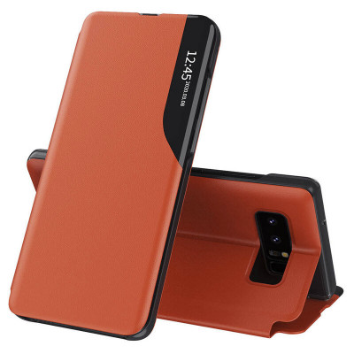 Husa pentru Samsung Galaxy Note 8, Techsuit eFold Series, Orange foto